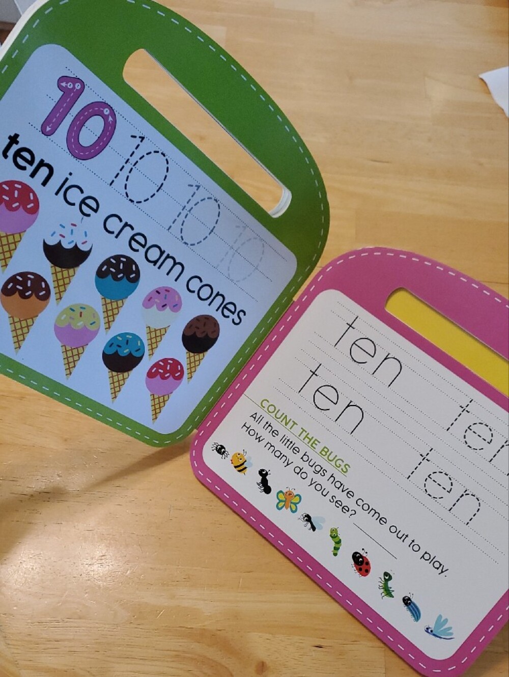 Write & Wipe Number Learning Board - Multi-Color - Picture 3 of 6